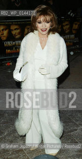 Joan Collins..©Graham Jepson/Writer Pictures/Rosebud2