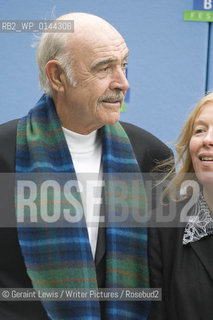 25 August 2008 - Edinburgh, UK - Scottish actor Sean Connery at the Edinburgh International Book Festival with co author Murray Grigor ..Copyright©Geraint Lewis/Writer Pictures/Rosebud2