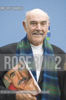 25 August 2008 - Edinburgh, UK - Scottish actor Sean Connery at the Edinburgh International Book Festival with co author Murray Grigor ..Copyright©Geraint Lewis/Writer Pictures/Rosebud2