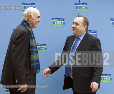 25 August 2008 - Edinburgh, UK - Scottish actor Sean Connery at the Edinburgh International Book Festival with co author Murray Grigor ..Copyright©Geraint Lewis/Writer Pictures/Rosebud2