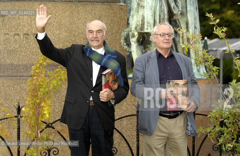 25 August 2008 - Edinburgh, UK - Scottish actor Sean Connery at the Edinburgh International Book Festival with co author Murray Grigor ..Copyright©Geraint Lewis/Writer Pictures/Rosebud2