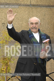 25 August 2008 - Edinburgh, UK - Scottish actor Sean Connery at the Edinburgh International Book Festival with co author Murray Grigor ..Copyright©Geraint Lewis/Writer Pictures/Rosebud2