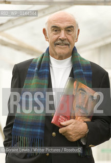 25 August 2008 - Edinburgh, UK - Scottish actor Sean Connery at the Edinburgh International Book Festival with co author Murray Grigor ..Copyright©Geraint Lewis/Writer Pictures/Rosebud2