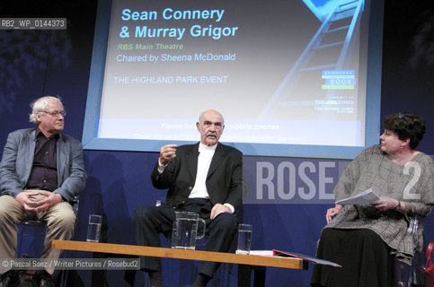 25 August 2008 - Edinburgh, UK - Scottish actor Sean Connery at the Edinburgh International Book Festival...Copyright©Pascal Saez/Writer Pictures/Rosebud2