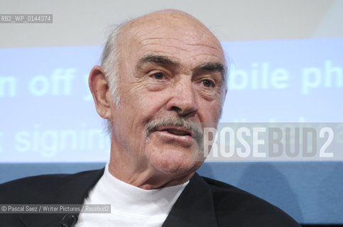 25 August 2008 - Edinburgh, UK - Scottish actor Sean Connery at the Edinburgh International Book Festival...Copyright©Pascal Saez/Writer Pictures/Rosebud2