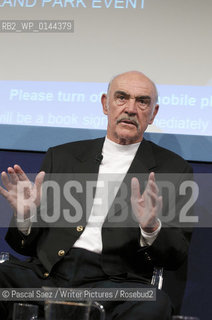 25 August 2008 - Edinburgh, UK - Scottish actor Sean Connery at the Edinburgh International Book Festival...Copyright©Pascal Saez/Writer Pictures/Rosebud2
