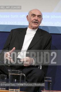 25 August 2008 - Edinburgh, UK - Scottish actor Sean Connery at the Edinburgh International Book Festival...Copyright©Pascal Saez/Writer Pictures/Rosebud2
