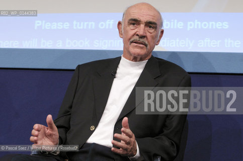 25 August 2008 - Edinburgh, UK - Scottish actor Sean Connery at the Edinburgh International Book Festival...Copyright©Pascal Saez/Writer Pictures/Rosebud2