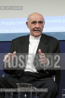 25 August 2008 - Edinburgh, UK - Scottish actor Sean Connery at the Edinburgh International Book Festival...Copyright©Pascal Saez/Writer Pictures/Rosebud2