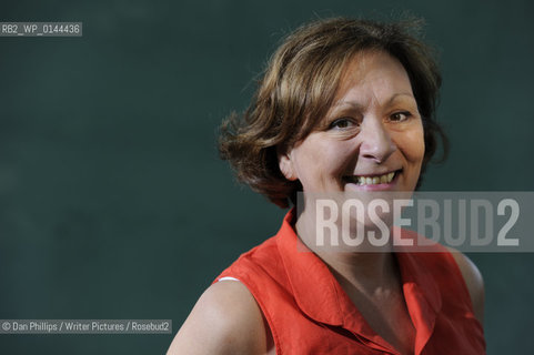 Mary Contini, Scottish-Italian food writer and member of the Edinburgh food dynasty Valvona and Crolla, at the Edinburgh International Book Festival, Edinburgh, UK, August 15, 2010...copyright©Dan Phillips/Writer Pictures/Rosebud2