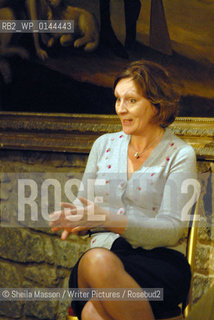 Mary Contini, Italian-Scottish cook, food writer, and co-owner of Valvona and Crolla in Edinburgh, at the 2nd annual Lennoxlove Book Festival at Lennoxlove House, Haddington, Scotland, November 20, 2010...Copyright©Sheila Masson/Writer Pictures/Rosebud2