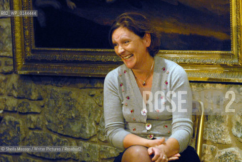 Mary Contini, Italian-Scottish cook, food writer, and co-owner of Valvona and Crolla in Edinburgh, at the 2nd annual Lennoxlove Book Festival at Lennoxlove House, Haddington, Scotland, November 20, 2010...Copyright©Sheila Masson/Writer Pictures/Rosebud2