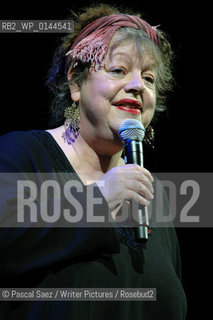 Edinburgh, Usher Hall, 1 April 2007 - Comedian and writer Jo Brand performs during the Copper Bottom Sunshine charity comedy show in aid of Bowel Cancer UK...Copyright©Pascal Saez/Writer Pictures/Rosebud2