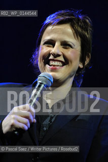 Edinburgh, Usher Hall, 1 April 2007 -Scottish comedian and writer Rhona Cameron performs during the Copper Bottom Sunshine charity comedy show in aid of Bowel Cancer UK...Copyright©Pascal Saez/Writer Pictures/Rosebud2