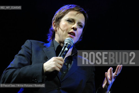 Edinburgh, Usher Hall, 1 April 2007 -Scottish comedian and writer Rhona Cameron performs during the Copper Bottom Sunshine charity comedy show in aid of Bowel Cancer UK...Copyright©Pascal Saez/Writer Pictures/Rosebud2