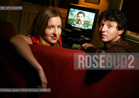 Victoria Coren and Charlie Skelton..©Graham Jepson/Writer Pictures/Rosebud2