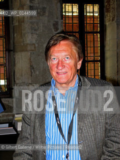 Bernard Cornuaille at “InterpolArt” crime fiction festival in Reims, France, October 09, 2010..Copyright©Gilbert Gallerne/Writer Pictures/Rosebud2