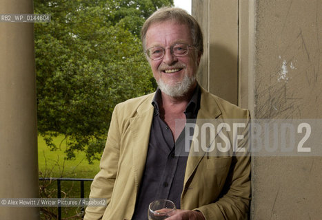 Events at the Borders Book Festival 2007, held in Melrose in the Scottish Borders...Bernard Cornwell outside Harmony House..Copyright©Alex Hewitt/Writer Pictures/Rosebud2
