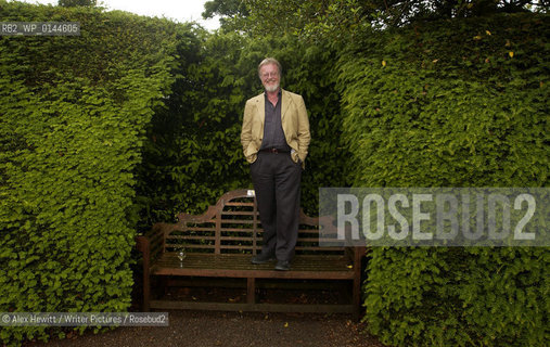 Events at the Borders Book Festival 2007, held in Melrose in the Scottish Borders...Bernard Cornwell outside Harmony House..Copyright©Alex Hewitt/Writer Pictures/Rosebud2