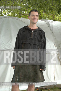 British film critic and writer Mark Cousins, author of The Story of Film  at the Edinburgh International Book Festival 2005...Copyright©Pascal Saez.Pascal Saez/Writer Pictures/Rosebud2