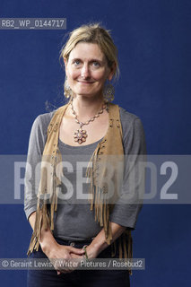 Cressida Cowell, English childrens author, at the 2010 Edinburgh International Book Festival, August 28, 2010. .Copyright©Geraint Lewis/Writer Pictures/Rosebud2