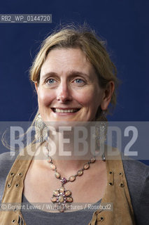 Cressida Cowell, English childrens author, at the 2010 Edinburgh International Book Festival, August 28, 2010. .Copyright©Geraint Lewis/Writer Pictures/Rosebud2
