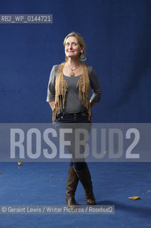 Cressida Cowell, English childrens author, at the 2010 Edinburgh International Book Festival, August 28, 2010. .Copyright©Geraint Lewis/Writer Pictures/Rosebud2