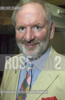 Scottish poet and writer Tom Pow. He is the author of four collections of poetry. Landscapes and Legacies was published in 2003, and was shortlisted for the Scottish Book of the Year Award. He has also written radio plays and books for children, including  Who is the World For?(2000), illustrated by Robert Ingpen, which won the Scottish Arts Council Childrens Book of the Year Award in 2001. .Tom Pow is pictured here in Edinburgh on the day he was awarded a Creative Scotland award by the Scottish Arts Council...Copyright©Pascal Saez/Writer Pictures/Rosebud2