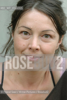 Writer Yasmin Crowther, author of  The Saffron Kitchen, at the Edinburgh International Book Festival...Copyright©Pascal Saez/Writer Pictures/Rosebud2