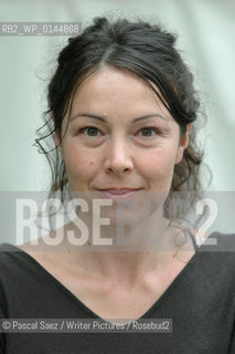 Writer Yasmin Crowther, author of  The Saffron Kitchen, at the Edinburgh International Book Festival...Copyright©Pascal Saez/Writer Pictures/Rosebud2