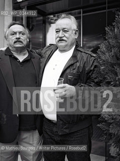 James Crumley and Jim Harrison..copyright©Mathieu Bourgois/Writer Pictures/Rosebud2