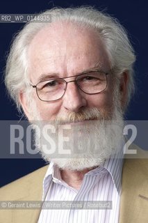 David Crystal, British linguist, academic and author, at the 2010 Edinburgh International Book Festival, August 29, 2010...Copyright©Geraint Lewis/Writer Pictures/Rosebud2