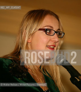 100 Poets, 100 Readings at St Andrews Stanza Poetry Festival 2007.Malgorzata Kitowski..Copyright©Walter Neilson/Writer Pictures/Rosebud2