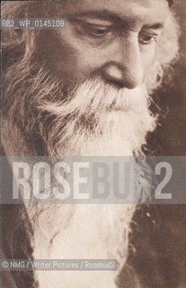 Rabindranath Tagore (1861-1941).Indian poet and philosopher..Copyright©NMG/Writer Pictures/Rosebud2