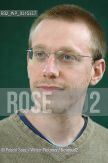 Writer and Autistic Savant Daniel Tammet at the Edinburgh International Book Festival...Copyright©Pascal Saez/Writer Pictures/Rosebud2