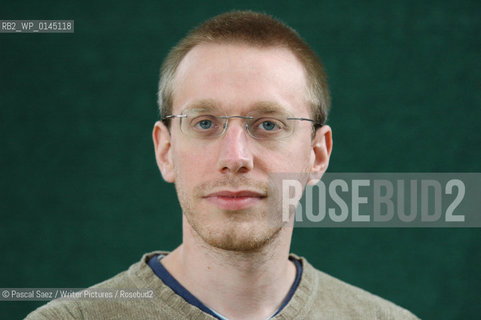 Writer and Autistic Savant Daniel Tammet at the Edinburgh International Book Festival...Copyright©Pascal Saez/Writer Pictures/Rosebud2