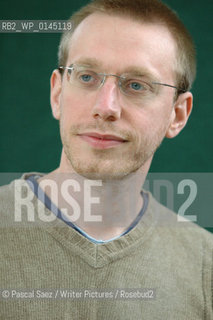 Writer and Autistic Savant Daniel Tammet at the Edinburgh International Book Festival...Copyright©Pascal Saez/Writer Pictures/Rosebud2