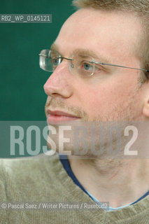 Writer and Autistic Savant Daniel Tammet at the Edinburgh International Book Festival...Copyright©Pascal Saez/Writer Pictures/Rosebud2