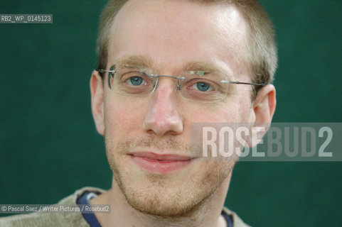Writer and Autistic Savant Daniel Tammet at the Edinburgh International Book Festival...Copyright©Pascal Saez/Writer Pictures/Rosebud2