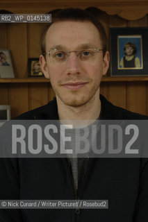 Daniel Tammet..copyright©Nick Cunard/Writer Pictures/Rosebud2