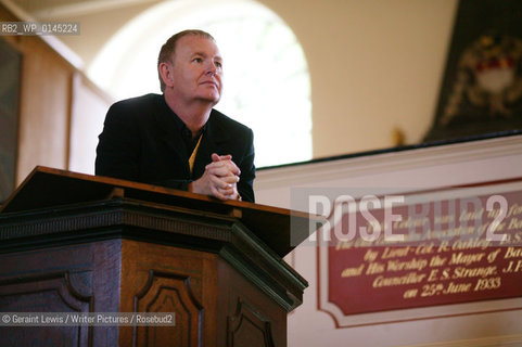 D J Taylor writer  the Oxford Literary Festival at Christchurch College Oxford. ..copyright©Geraint Lewis/Writer Pictures/Rosebud2