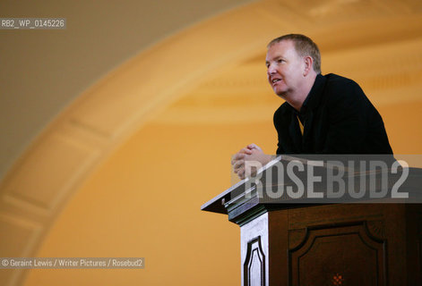 D J Taylor writer  the Oxford Literary Festival at Christchurch College Oxford. ..copyright©Geraint Lewis/Writer Pictures/Rosebud2
