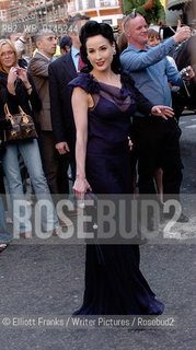 Dita Von Teese at Harrods, London for a booksigning...copyright©Elliott Franks/Writer Pictures/Rosebud2