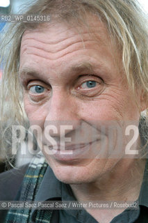 French writer Bernard Tertiaux at the Salon du Livre (Book Fair) in Paris, March 2006..Copyright©Pascal Saez.Pascal Saez/Writer Pictures/Rosebud2