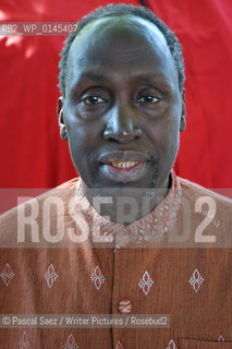 Kenyan writer Ngugi wa Thiongo, author of Wizard of the Crow, at the Edinburgh International Book Festival...Copyright©Pascal Saez/Writer Pictures/Rosebud2