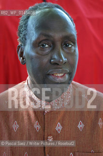 Kenyan writer Ngugi wa Thiongo, author of Wizard of the Crow, at the Edinburgh International Book Festival...Copyright©Pascal Saez/Writer Pictures/Rosebud2