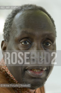 Ngugi Wa ThiongO .Kenyian Writer who was imprisoned for his opposition  and insistance on writing in his native language©Writer Pictures/Rosebud2