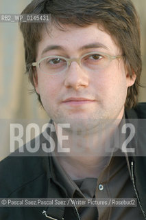 British writer Adam Thirlwell, author of the novel Politics, at the Edinburgh International Book Festival 2003...Copyright©Pascal Saez.Pascal Saez/Writer Pictures/Rosebud2