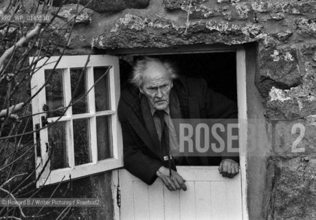 RS Thomas, author..copyright©Howard B/Writer Pictures/Rosebud2