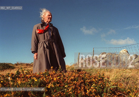 RS Thomas, author....copyright©Howard B/Writer Pictures/Rosebud2